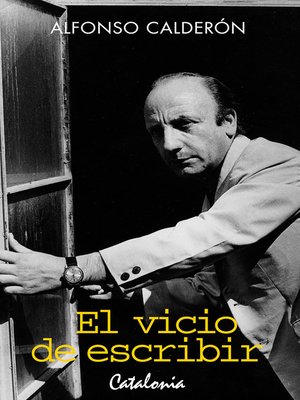 cover image of El vicio de escribir